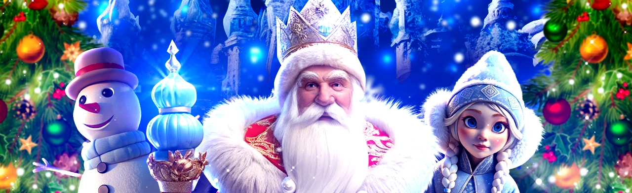 Постер Чудеса Дедушки Мороза в Москве