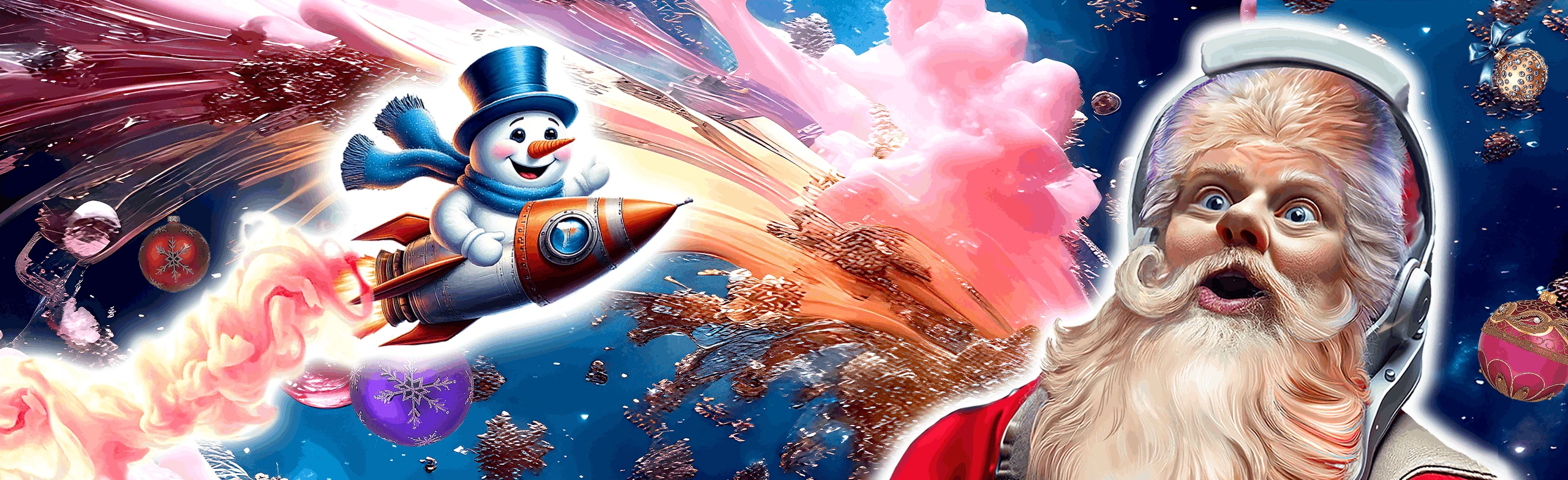 Постер Зона подарков. «К Звёздам!» Новогоднее представление на Киностудии «Мосфильм» в Москве