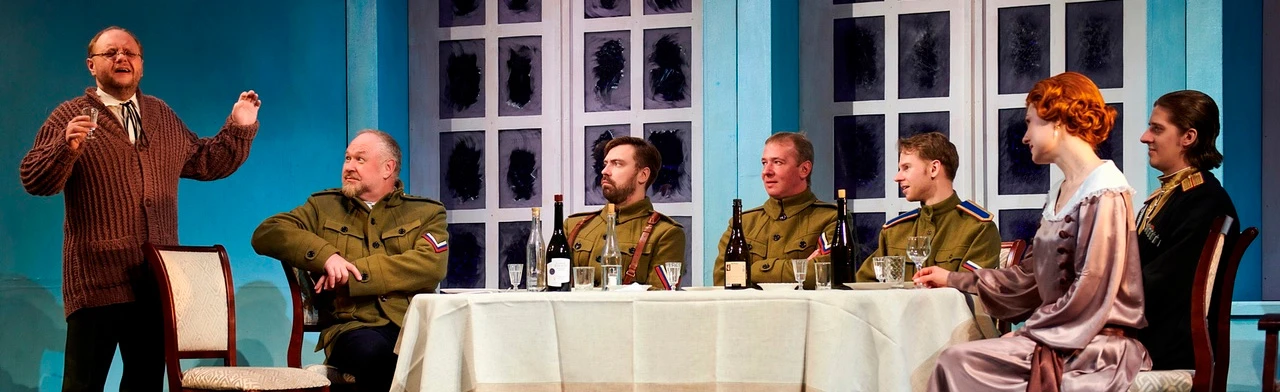 Постер Дни Турбиных в Нижнем Новгороде