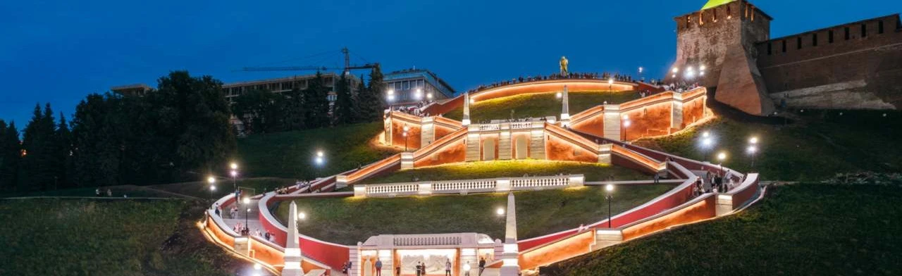 Постер Город огней: Вечерняя экскурсия по Нижнему Новгороду