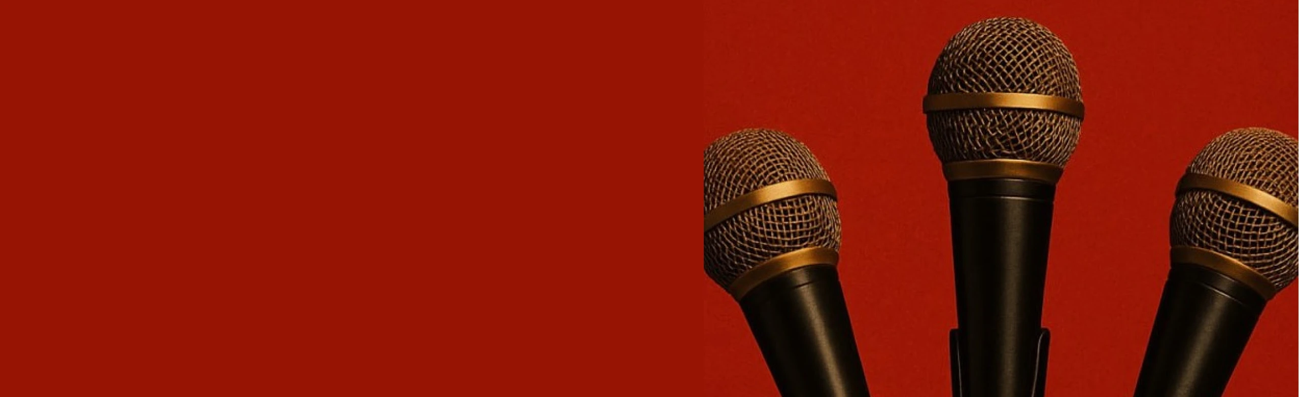 Постер Три микрофона в Нижнем Новгороде