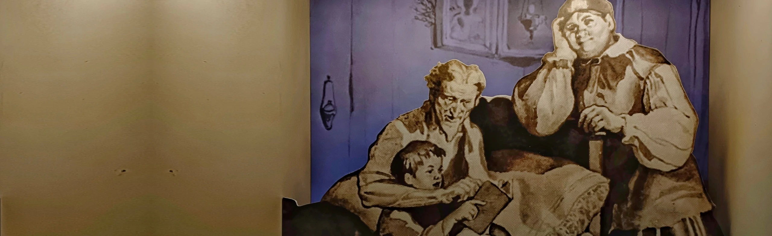 Постер Мысль семейная в жизни и в прозе. Музейное занятие