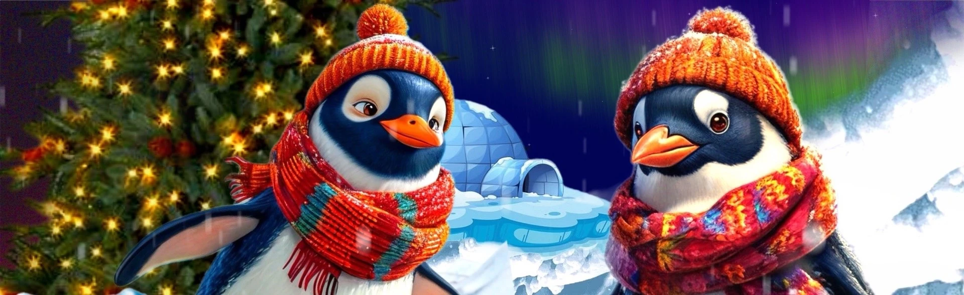 Постер Новогодний тур для детей и родителей. Новогодняя экспедиция. Земля пингвинов - Антарктида! в Нижнем Новгороде