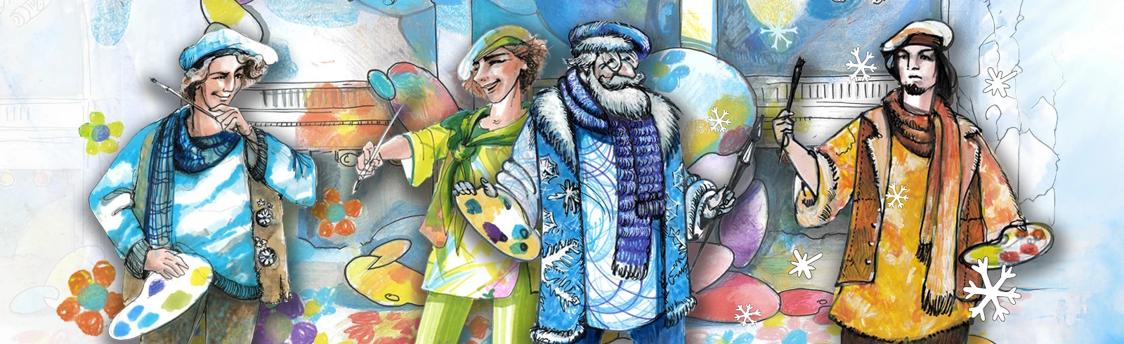 Постер Двенадцать месяцев в Новосибирске