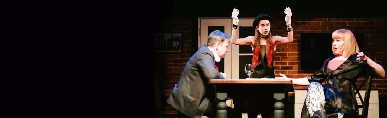 Постер Странный ужин инспектора Раффинга в Новосибирске