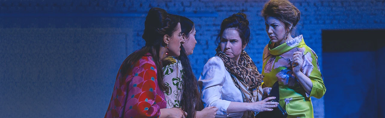 Постер Восемь любящих женщин в Новосибирске