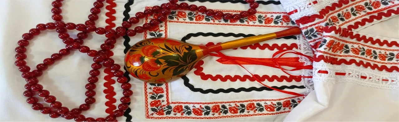 Постер Народный промысел Хохлома. Мастер-класс