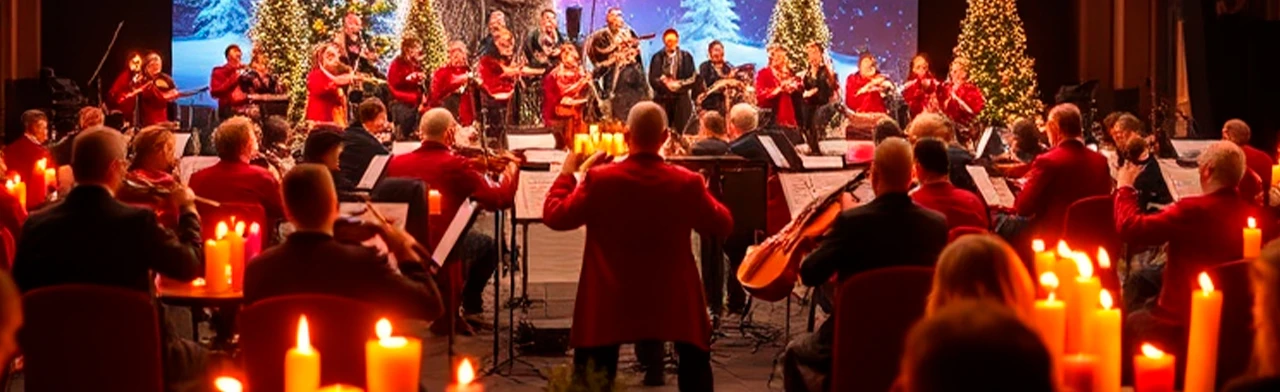 Постер Новогоднее шоу саундтреков с АСО-оркестром -The Best в Оренбурге