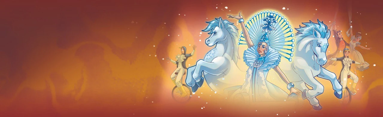 Постер Снежная Королева на льду в Оренбурге