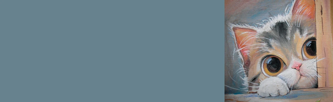 Постер Рисуем кошек. Мастер-класс в Оренбурге