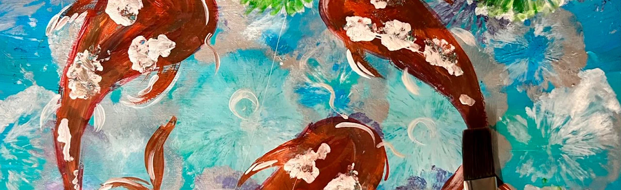 Постер Арт живопись. Мастер-класс