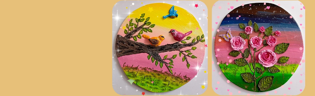 Постер Рельеф красок. Мастер-класс в Орске