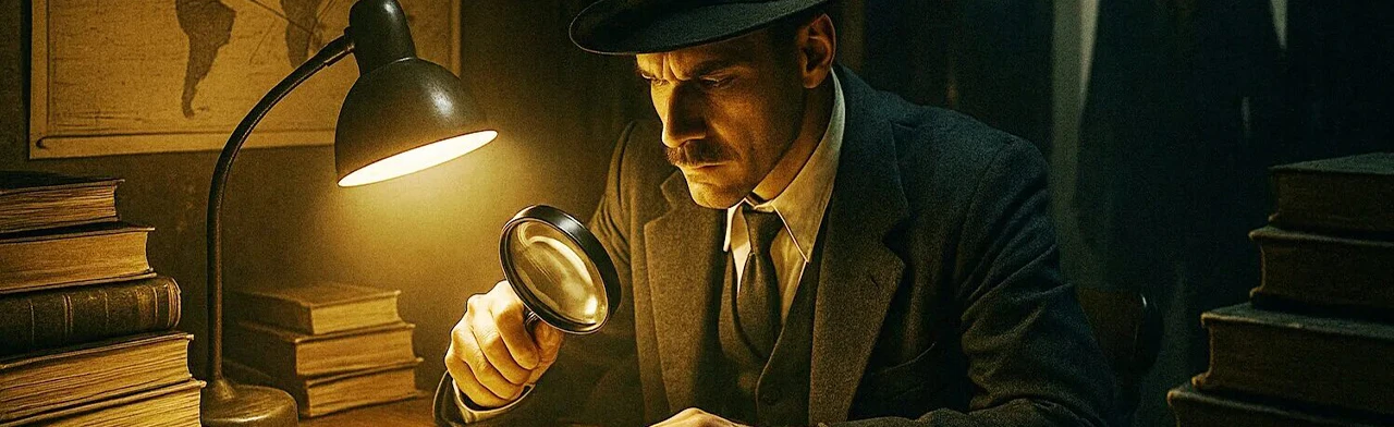 Постер Лингвистический детектив. Игра