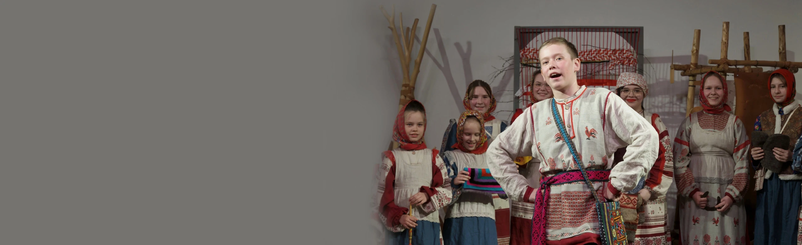 Постер Народное представление "То время на Пасху"