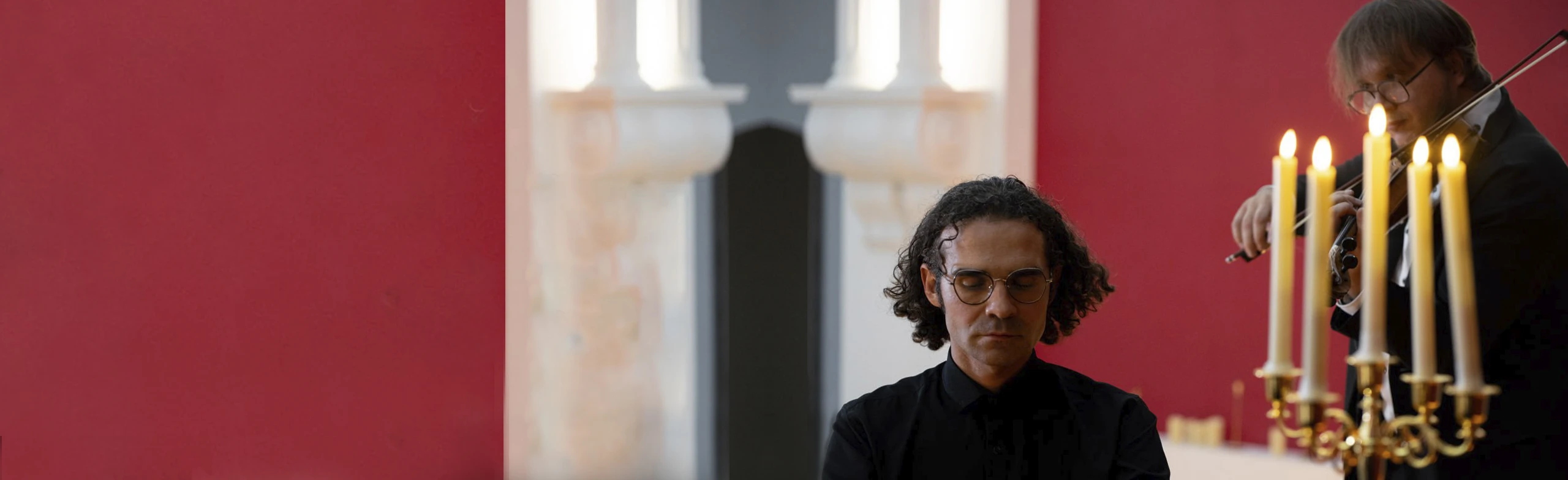 Постер Магия свечей. Людовико Эйнауди. Романтическая неоклассика