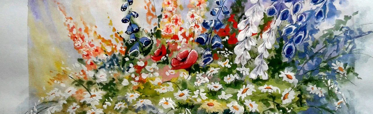 Постер Цветочный калейдоскоп. Выставка в Ростове-на-Дону