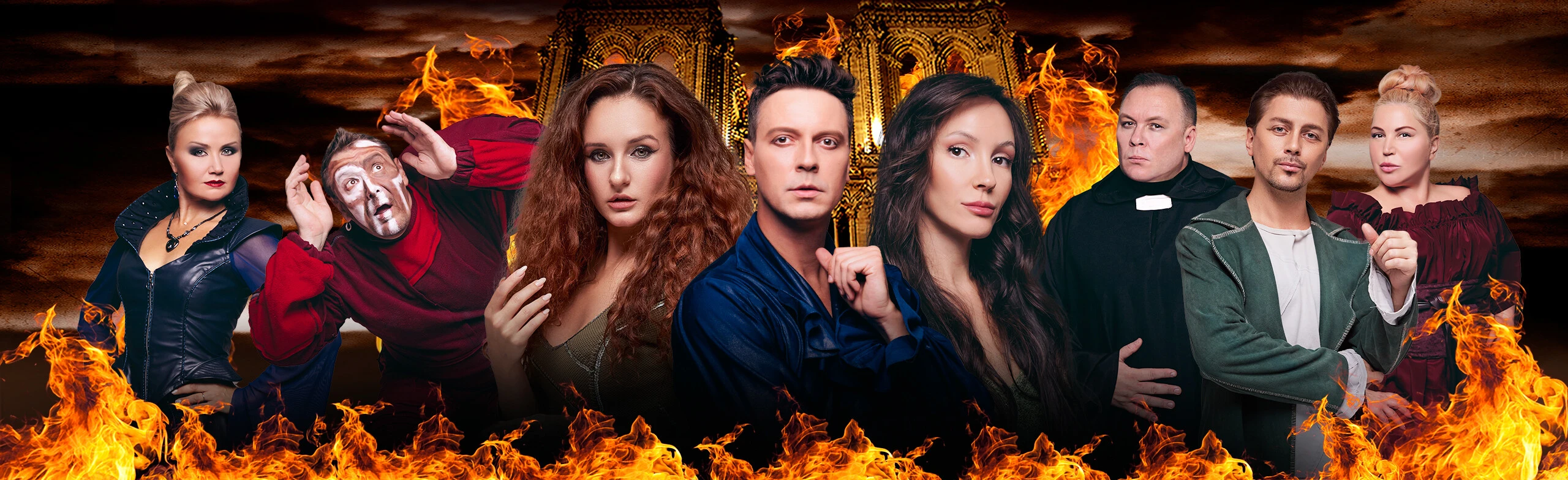 Постер Нотр Дам де Пари. Ромео и Джульетта в Ростове-на-Дону