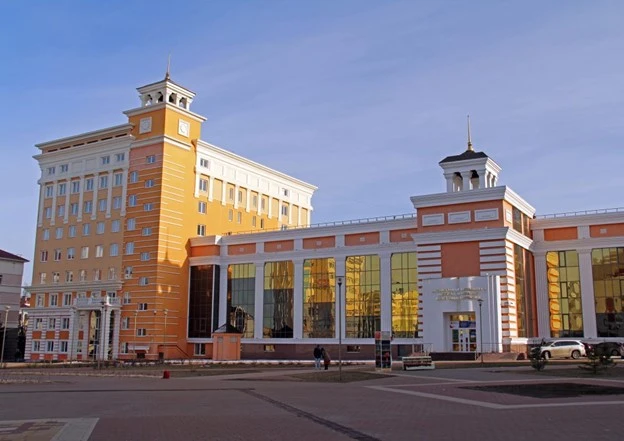 Постер Национальная библиотека им. А.С. Пушкина