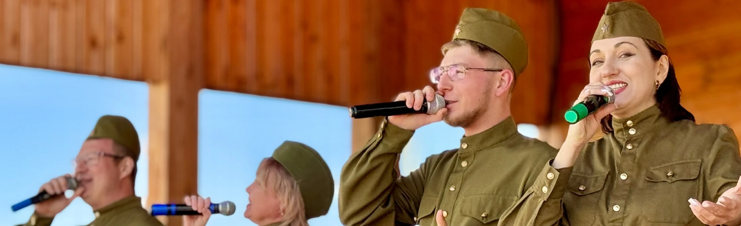 Постер Кто сказал, что нужно бросить песни о войне? Цикл патриотических занятий