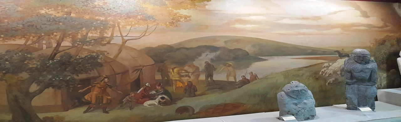 Постер История и природа Саратовского края. Выставка