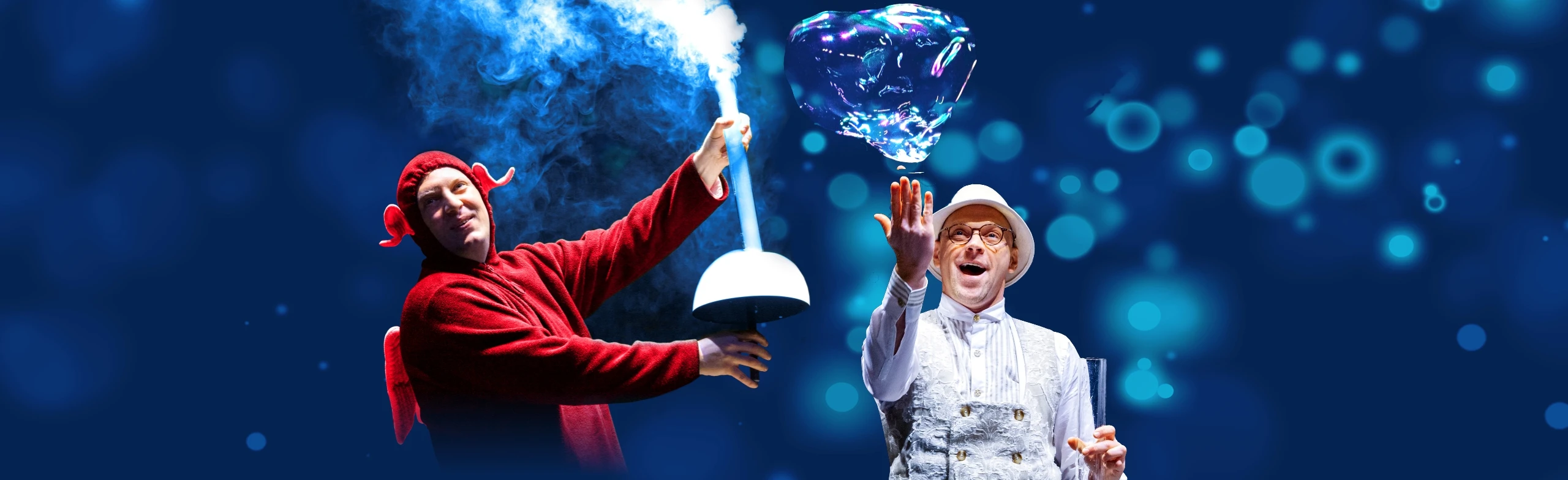 Постер Испанский театр мыльных пузырей CLINC в Самаре