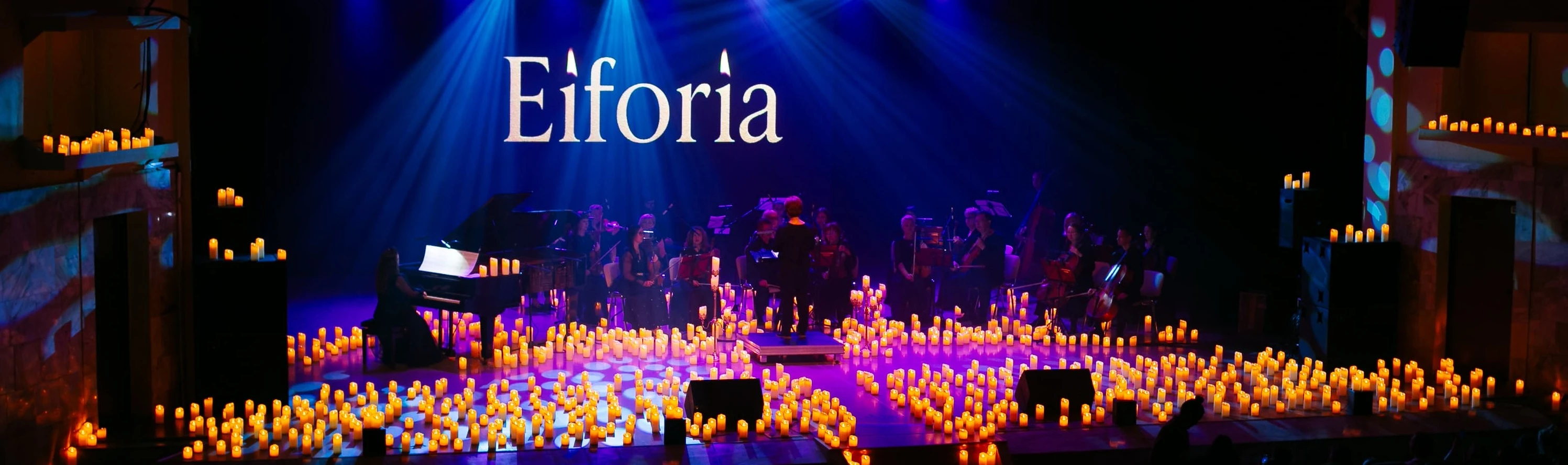 Постер Мировые хиты классики в сиянии тысячи свечей