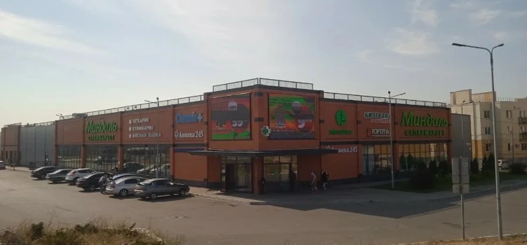 Постер площадки Мкр. Крутые Ключи,  Супермаркет "Миндаль"