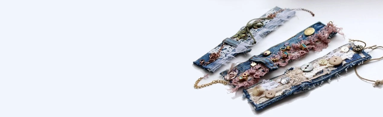 Постер Джинсовый браслет. Мастер-класс в Сочи