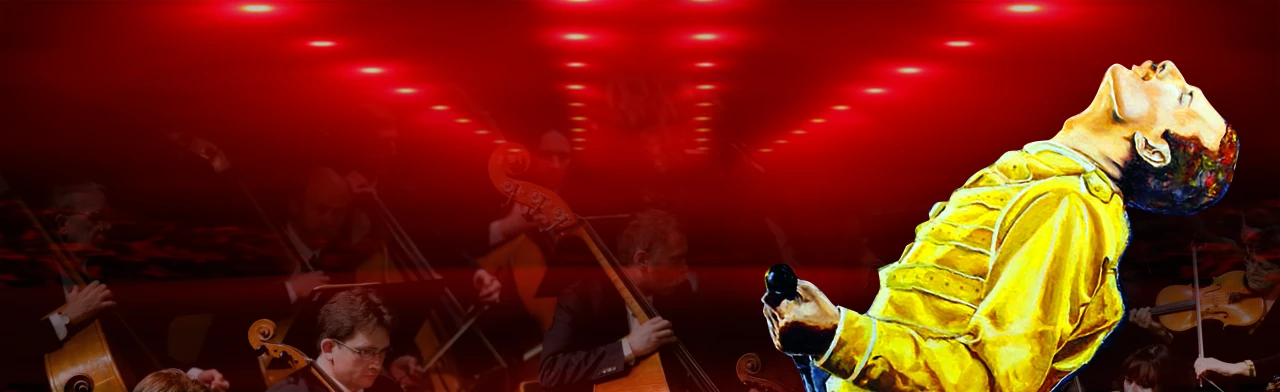 Постер Queen. Шоу Богемская рапсодия в сопровождении симфонического оркестра