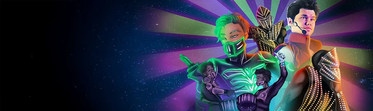 Постер Лазерное шоу "Игра"