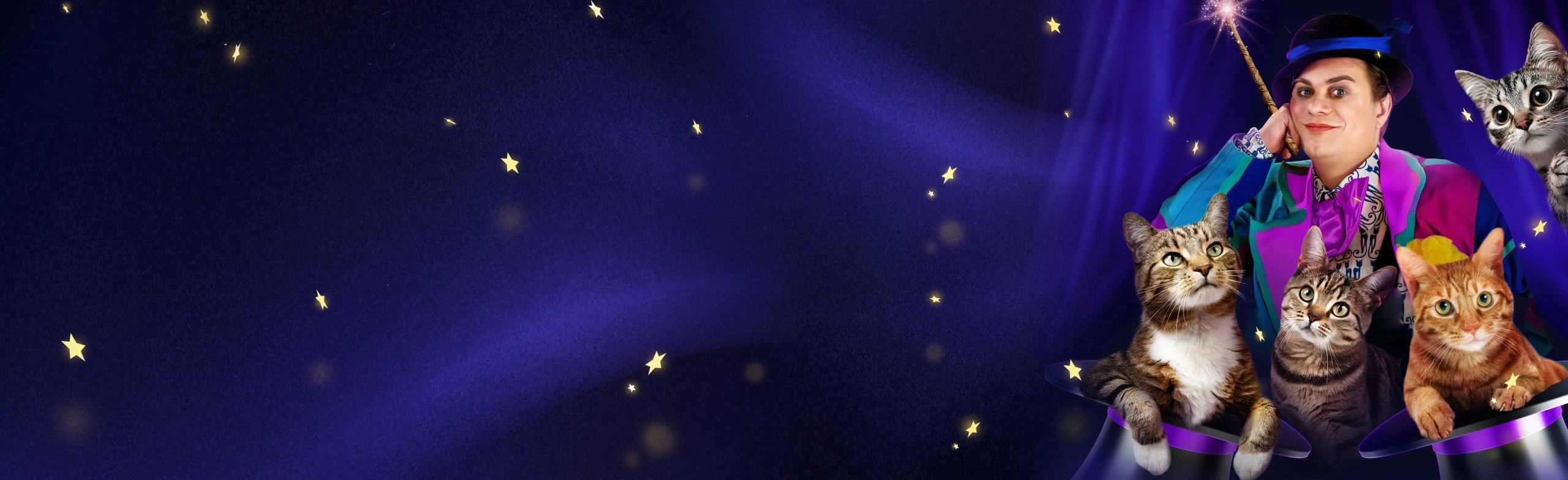 Постер Волшебные кошки Куклачева