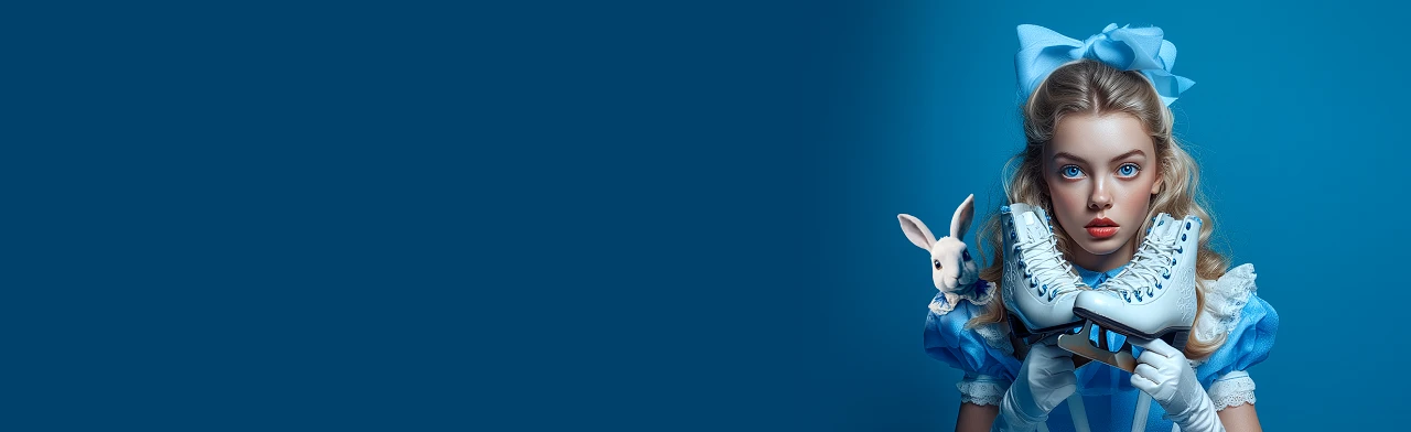 Постер Ледовое шоу "Алиса в стране чудес" в Уфе