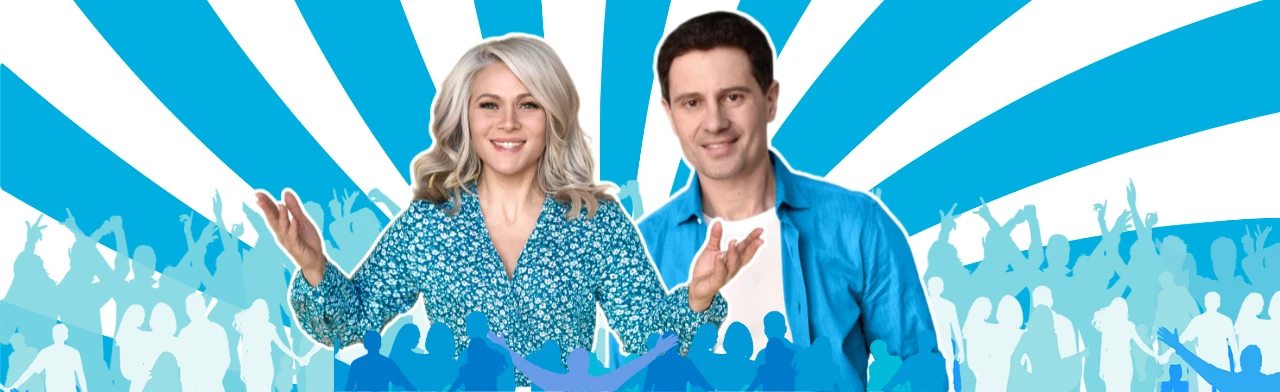 Постер Антон и Виктория Макарские