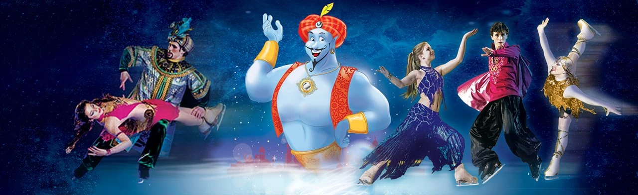 Постер Новогоднее ледовое шоу: Сказки 1001 ночь на льду в Воронеже