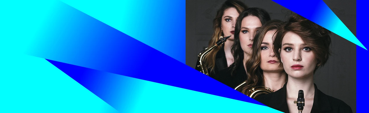 Постер Sirenes Saxophone Quartet: Саксофон — король джаза