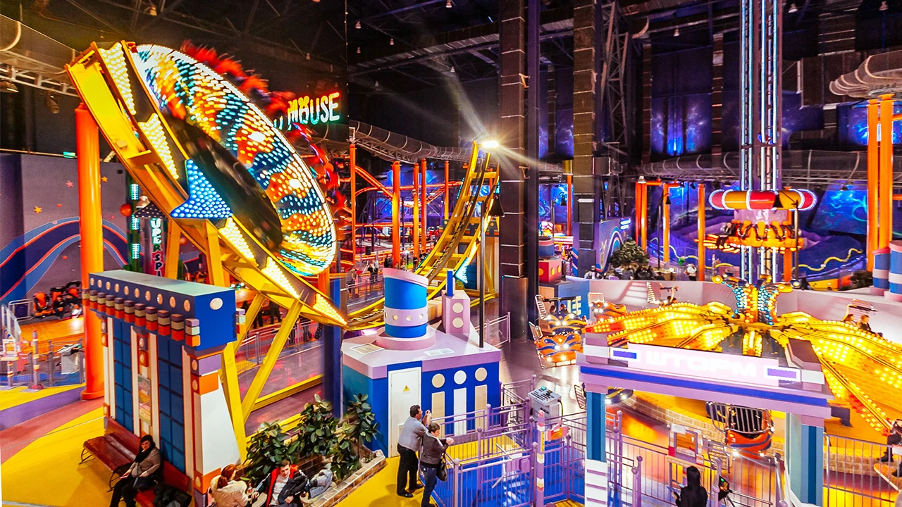 Постер Парк аттракционов Сити-парка "Град"