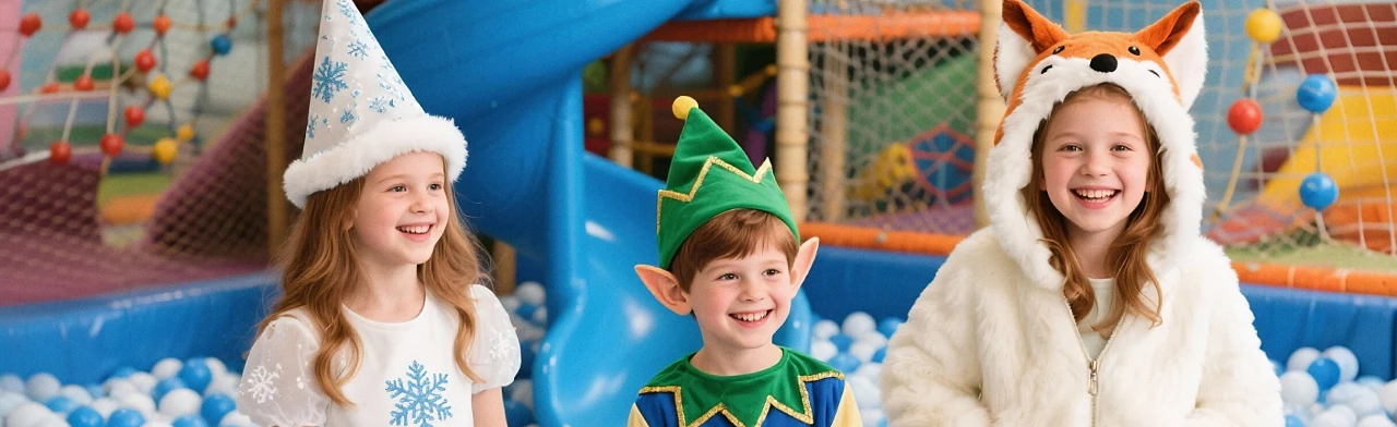 Постер Новогодний утренник в "Страна Мадагаскария"